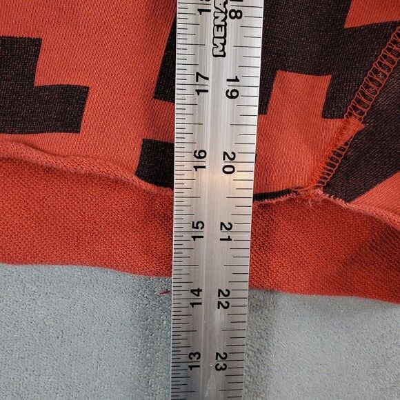 Trukfit Shorts Mens 3XL Orange Fleece Trippy Geometric Skateboard Lil Tommy - Picture 7 of 11